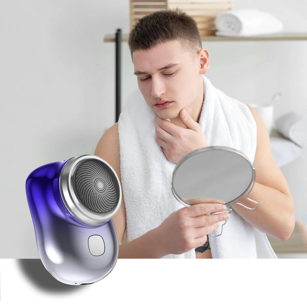 🪒 Afeitadora Eléctrica Portátil Mini – Precisión y Comodidad en Cualquier Lugar