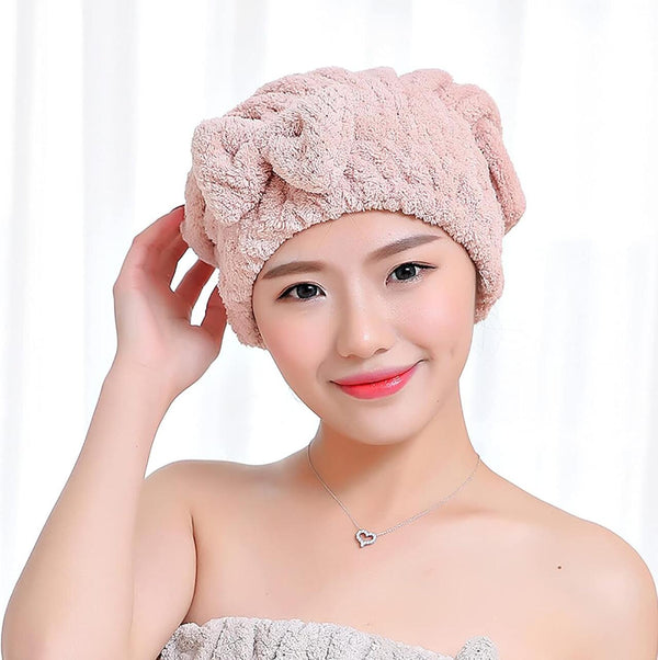 Gorro Secapelo de Microfibra – Suave, Absorbente y Rápido