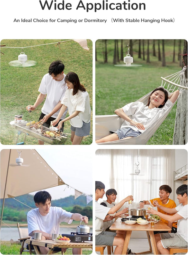 Ventilador Portátil para Camping