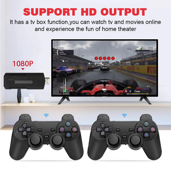 Consola Retro HD con Control Inalámbrico