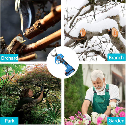 (¡¡¡40% DE DESCUENTO !!! Promoción de Navidad) Tijeras de ramas eléctricas: facilite tu trabajo de jardinería
